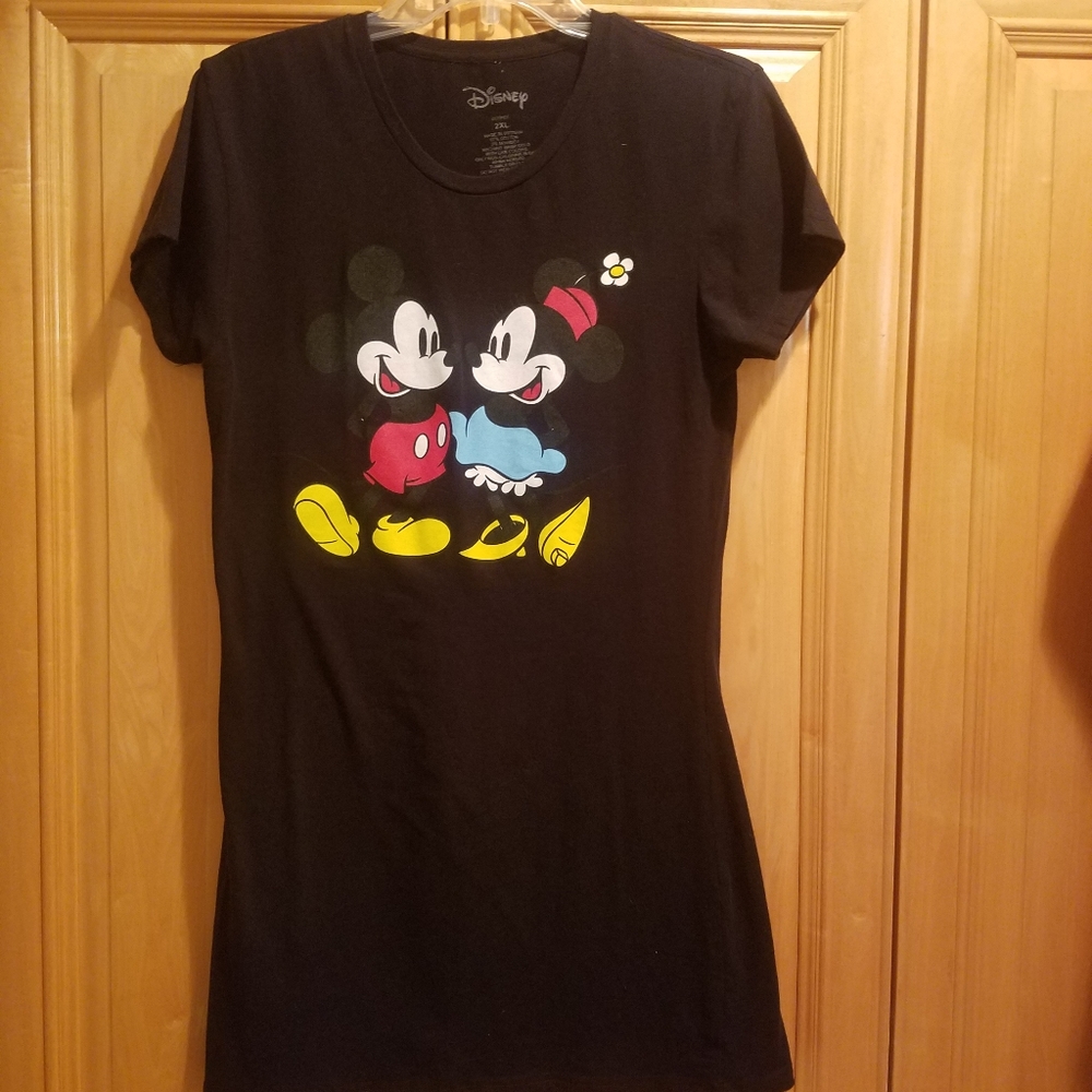 Disney Minnie and Mickey Graphic T-shirt